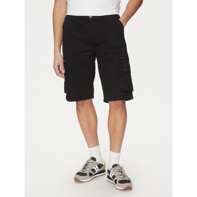 Alpha Industries Stoffshorts 136250 Schwarz Regular Fit 28 male Alpha Industries Stoffshorts 136250 Schwarz Regular Fit 28 male