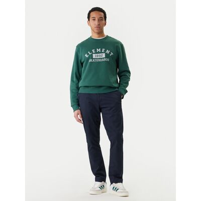 Element Sweatshirt Home Team Cr ELYSF00299 Grün Regular Fit S male Element Sweatshirt Home Team Cr ELYSF00299 Grün Regular Fit S male