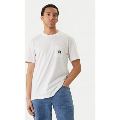 Element T-Shirt Icon Label Pocket ELYKT00198 Weiß Regular Fit XXL male Element T-Shirt Icon Label Pocket ELYKT00198 Weiß Regular Fit XXL male
