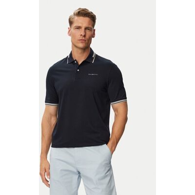 Bugatti Poloshirt 8150-15031E Dunkelblau Regular Fit XXL male Bugatti Poloshirt 8150-15031E Dunkelblau Regular Fit XXL male