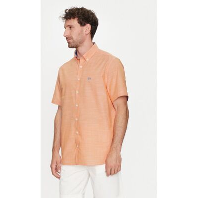 Bugatti Hemd 9450 58334A Orange Modern Fit M male Bugatti Hemd 9450 58334A Orange Modern Fit M male