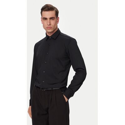 HUGO Hemd Kenno 50481195 Schwarz Slim Fit 39 male HUGO Hemd Kenno 50481195 Schwarz Slim Fit 39 male