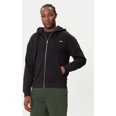 HUGO Sweatshirt Dapozip 50548651 Schwarz Relaxed Fit XS male HUGO Sweatshirt Dapozip 50548651 Schwarz Relaxed Fit XS male