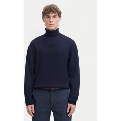 Jack & Jones Rollkragenpullover Milano 12285093 Dunkelblau Relaxed Fit XL male Jack & Jones Rollkragenpullover Milano 12285093 Dunkelblau Relaxed Fit XL male