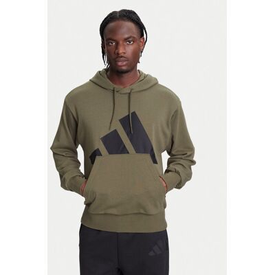 adidas Sweatshirt Essentials Big Logo JE8892 Khakifarben Regular Fit XXL male adidas Sweatshirt Essentials Big Logo JE8892 Khakifarben Regular Fit XXL male