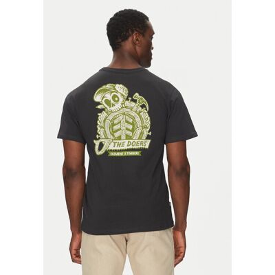 Element T-Shirt ELYZT00519 Schwarz Regular Fit S male Element T-Shirt ELYZT00519 Schwarz Regular Fit S male