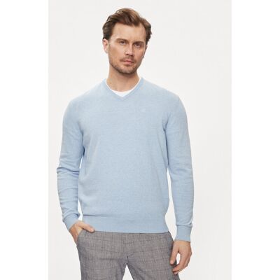 Bugatti Pullover 7300 95510 Himmelblau Regular Fit 3XL male Bugatti Pullover 7300 95510 Himmelblau Regular Fit 3XL male