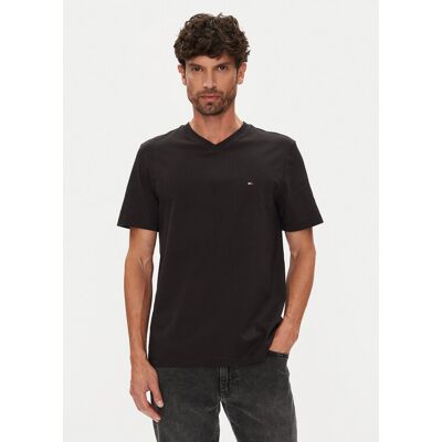 Tommy Hilfiger T-Shirt Essential MW0MW39249 Schwarz Regular Fit XL male Tommy Hilfiger T-Shirt Essential MW0MW39249 Schwarz Regular Fit XL male