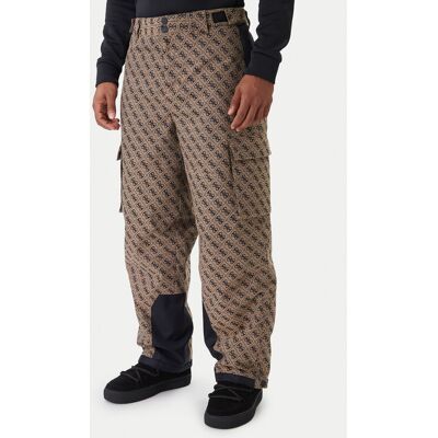 Guess Skihose M5BB77 WF182 Braun Regular Fit S male Guess Skihose M5BB77 WF182 Braun Regular Fit S male