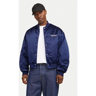 Jack & Jones Bomberjacke Boston 12272869 Blau Regular Fit XL male Jack & Jones Bomberjacke Boston 12272869 Blau Regular Fit XL male
