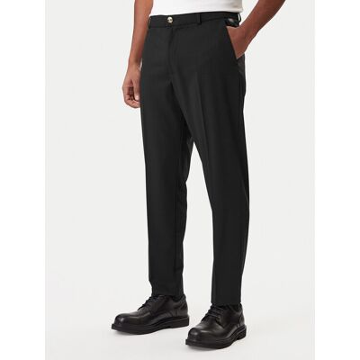 Versace Jeans Couture Stoffhose 80GAA128 N0702 Schwarz Slim Fit 52 male Versace Jeans Couture Stoffhose 80GAA128 N0702 Schwarz Slim Fit 52 male