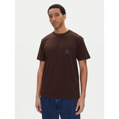 DC Shoes T-Shirt ADYZT05377 Braun Heritage Fit L male DC Shoes T-Shirt ADYZT05377 Braun Heritage Fit L male