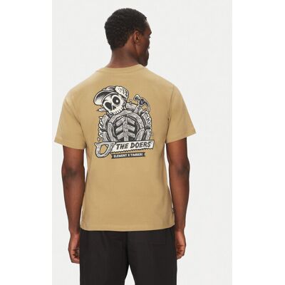Element T-Shirt ELYZT00519 Khakifarben Regular Fit M male Element T-Shirt ELYZT00519 Khakifarben Regular Fit M male