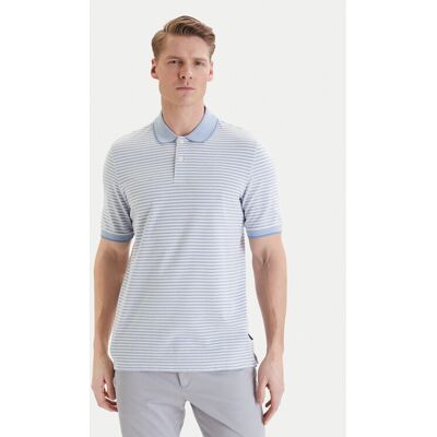 Bugatti Poloshirt 8150-75092C Hellblau Regular Fit XL male Bugatti Poloshirt 8150-75092C Hellblau Regular Fit XL male