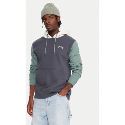 Billabong Sweatshirt Arch Block Po EBYFT00155 Blau Regular Fit XL male Billabong Sweatshirt Arch Block Po EBYFT00155 Blau Regular Fit XL male
