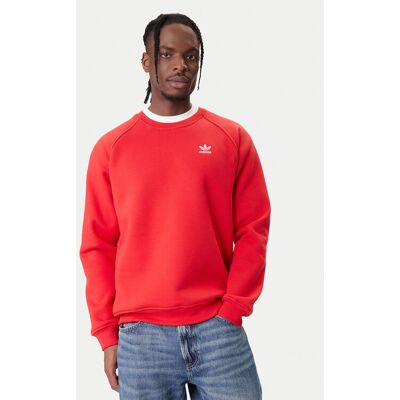 adidas Sweatshirt Trefoil Essentials KC8983 Rot Regular Fit XXL male adidas Sweatshirt Trefoil Essentials KC8983 Rot Regular Fit XXL male
