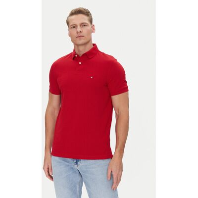 Tommy Hilfiger Poloshirt 1985 MW0MW17770 Rot Regular Fit M male Tommy Hilfiger Poloshirt 1985 MW0MW17770 Rot Regular Fit M male