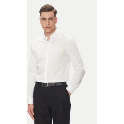 Calvin Klein Hemd Essential LV019EU030 Weiß Slim Fit 43 male Calvin Klein Hemd Essential LV019EU030 Weiß Slim Fit 43 male