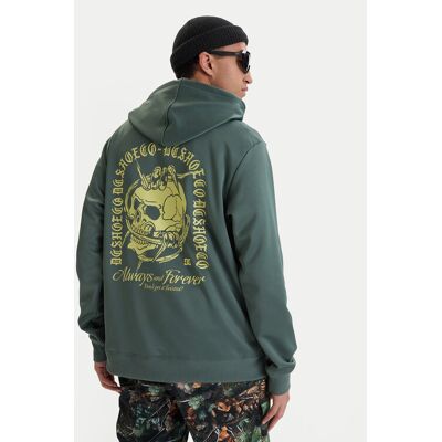 DC Shoes Sweatshirt Twisted ADYFT03443 Grün Regular Fit M male DC Shoes Sweatshirt Twisted ADYFT03443 Grün Regular Fit M male