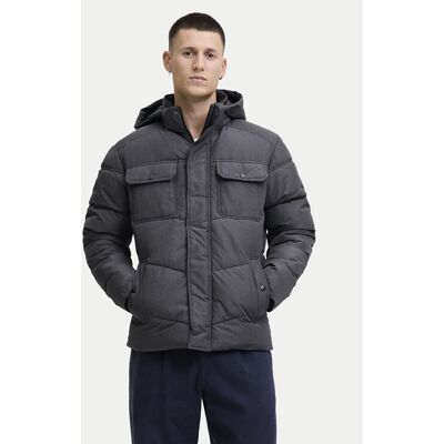 Jack & Jones Winterjacke Morgan 12279687 Grau Regular Fit M male Jack & Jones Winterjacke Morgan 12279687 Grau Regular Fit M male