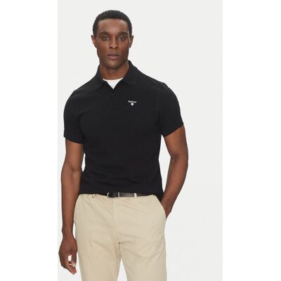 Barbour Poloshirt Original Sports MML0358BK31 Schwarz Tailored Fit L male Barbour Poloshirt Original Sports MML0358BK31 Schwarz Tailored Fit L male
