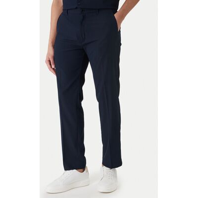 Calvin Klein Stoffhose LV04LF609G Dunkelblau Straight Fit 34 male Calvin Klein Stoffhose LV04LF609G Dunkelblau Straight Fit 34 male