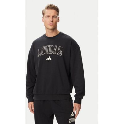 adidas Sweatshirt Seasonal Essentials Collegiate French Terry Crew KF4252 Schwarz Regular Fit XL male adidas Sweatshirt Seasonal Essentials Collegiate French Terry Crew KF4252 Schwarz Regular Fit XL male