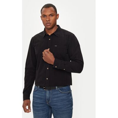 Guess Jeans Hemd M4YH35 WGCF1 Schwarz Slim Fit L male Guess Jeans Hemd M4YH35 WGCF1 Schwarz Slim Fit L male