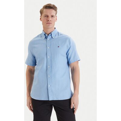 Tommy Hilfiger Hemd MW0MW42450 Blau Regular Fit S male Tommy Hilfiger Hemd MW0MW42450 Blau Regular Fit S male