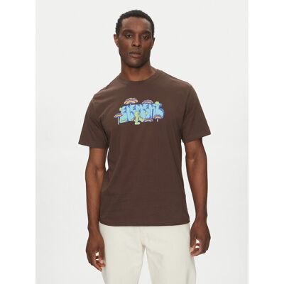 Element T-Shirt ELYZT00512 Braun M male Element T-Shirt ELYZT00512 Braun M male