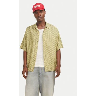 Jack & Jones Hemd Marshall 12271103 Gelb Wide Fit XL male Jack & Jones Hemd Marshall 12271103 Gelb Wide Fit XL male