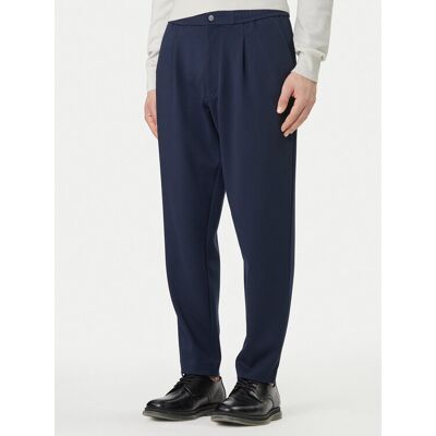 Calvin Klein Stoffhose LV04LF607G Dunkelblau Tapered Fit 34 male Calvin Klein Stoffhose LV04LF607G Dunkelblau Tapered Fit 34 male