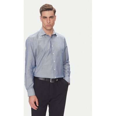 Pierre Cardin Hemd C6 11004.0403 Blau Modern Fit 45 male Pierre Cardin Hemd C6 11004.0403 Blau Modern Fit 45 male