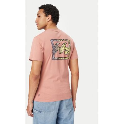 Billabong T-Shirt Crayon Wave EBYZT00525 Hellrosa Regular Fit XL male Billabong T-Shirt Crayon Wave EBYZT00525 Hellrosa Regular Fit XL male