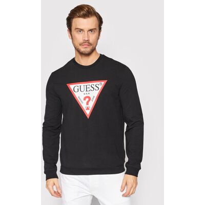 Guess Sweatshirt M2YQ37 K6ZS1 Schwarz Regular Fit L male Guess Sweatshirt M2YQ37 K6ZS1 Schwarz Regular Fit L male