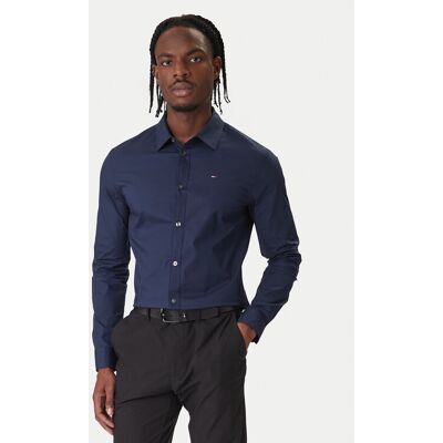 Tommy Jeans Hemd DM0DM04405 Dunkelblau Slim Fit M male Tommy Jeans Hemd DM0DM04405 Dunkelblau Slim Fit M male