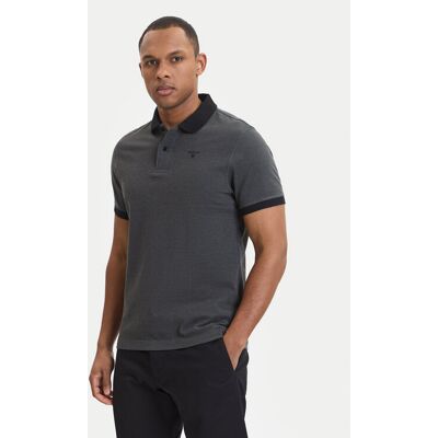 Barbour Poloshirt Essential MML0628BK31 Grau Regular Fit L male Barbour Poloshirt Essential MML0628BK31 Grau Regular Fit L male