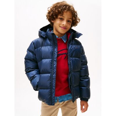 Tommy Hilfiger Daunenjacke Essential KB0KB10091 D Dunkelblau Regular Fit 8 male Tommy Hilfiger Daunenjacke Essential KB0KB10091 D Dunkelblau Regular Fit 8 male