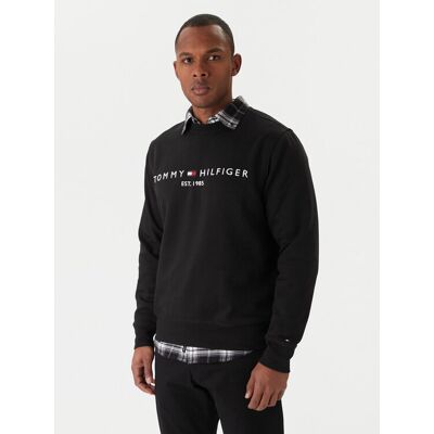 Tommy Hilfiger Sweatshirt Logo MW0MW11596 Schwarz Regular Fit L male Tommy Hilfiger Sweatshirt Logo MW0MW11596 Schwarz Regular Fit L male