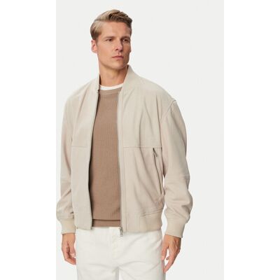 BOSS Lederjacke Jonorve 50562519 Beige Regular Fit 54 male BOSS Lederjacke Jonorve 50562519 Beige Regular Fit 54 male