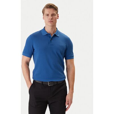 BOSS Poloshirt Pallas 50553564 Blau Regular Fit XXL male BOSS Poloshirt Pallas 50553564 Blau Regular Fit XXL male