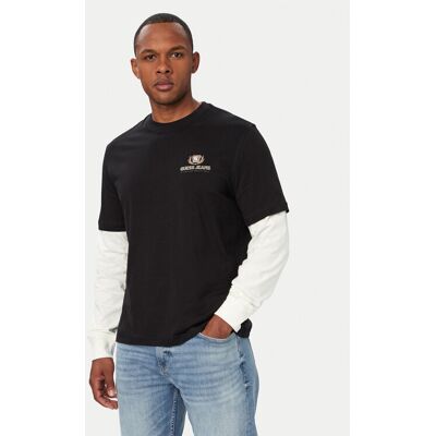 Guess Jeans Longsleeve M6YI04 K3644 Schwarz Regular Fit M male Guess Jeans Longsleeve M6YI04 K3644 Schwarz Regular Fit M male