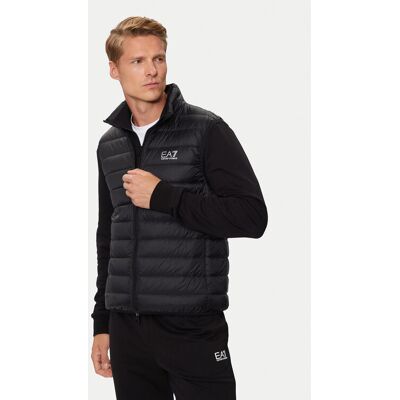 EA7 Emporio Armani Weste 8NPQ06 PNGPZ 1200 Schwarz Regular Fit XL male EA7 Emporio Armani Weste 8NPQ06 PNGPZ 1200 Schwarz Regular Fit XL male