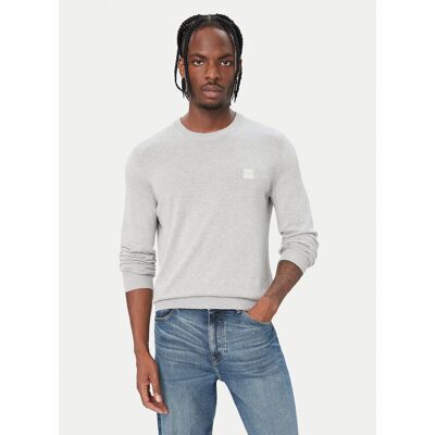 BOSS Pullover Kanovano 50527583 Grau Regular Fit L male BOSS Pullover Kanovano 50527583 Grau Regular Fit L male