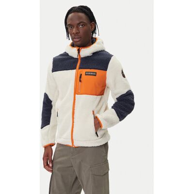 Napapijri Fleecejacke Yupik NP0A4GNS Beige Regular Fit 3XL male Napapijri Fleecejacke Yupik NP0A4GNS Beige Regular Fit 3XL male