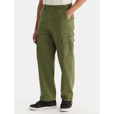 DC Shoes Cargohose Worker Baggy Chino Cargo EDYNP03170 Grün Relaxed Fit 34_34 male DC Shoes Cargohose Worker Baggy Chino Cargo EDYNP03170 Grün Relaxed Fit 34_34 male