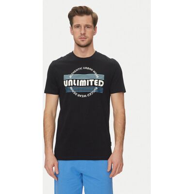 Blend T-Shirt 20718276 Schwarz Regular Fit M male Blend T-Shirt 20718276 Schwarz Regular Fit M male
