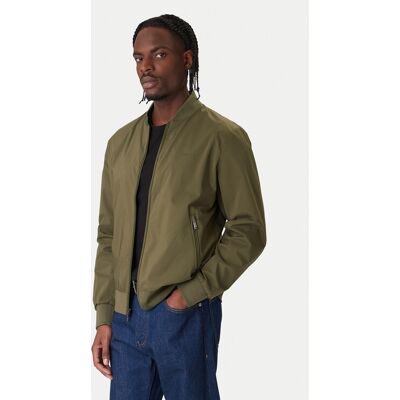 Calvin Klein Bomberjacke LV040FM512 Khakifarben Regular Fit L male Calvin Klein Bomberjacke LV040FM512 Khakifarben Regular Fit L male