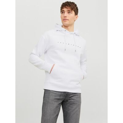Jack & Jones Sweatshirt 12233972 Weiß Relaxed Fit XXXL male Jack & Jones Sweatshirt 12233972 Weiß Relaxed Fit XXXL male
