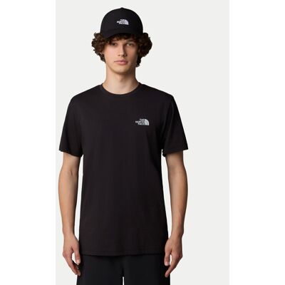 The North Face T-Shirt NSE Box NF0A8C4V Schwarz Regular Fit S male The North Face T-Shirt NSE Box NF0A8C4V Schwarz Regular Fit S male